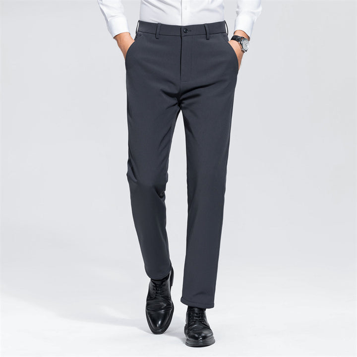 Herren Business-Hosen mit elastischem Bund und modischem Schnitt Aliams