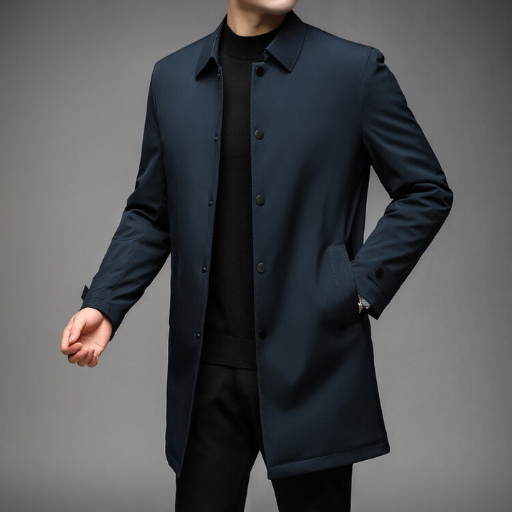 Herren elegante Übergangsjacke mit praktischem Design Aliams