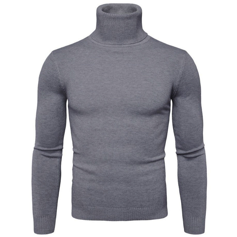 Herren Hochwertiger Rollkragenpullover Aliams
