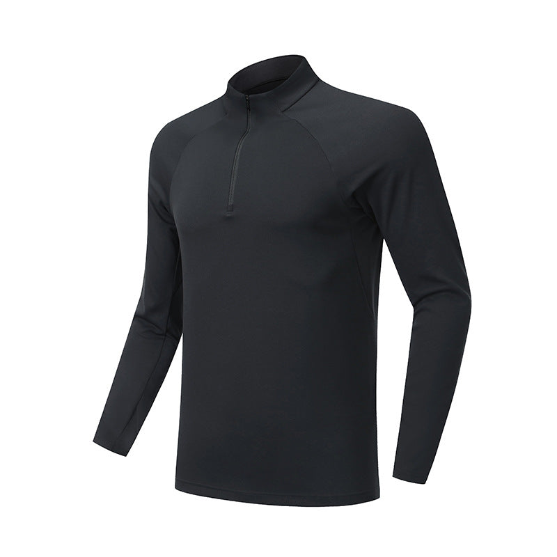 Herren Funktionslangarmshirt mit Reißverschluss Aliams