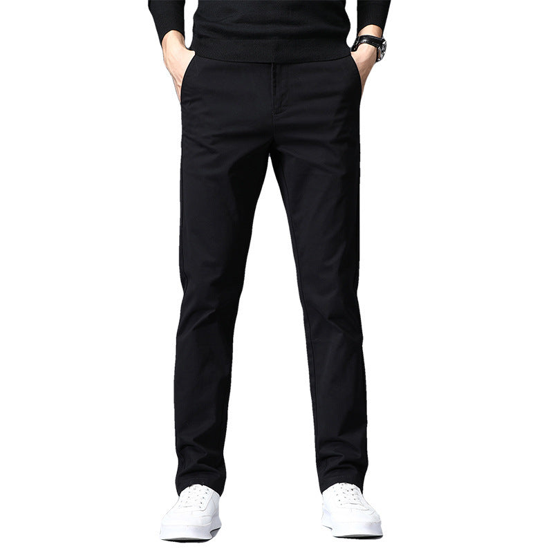 Herren elegante Chino-Hose mit lässigem Schnitt Aliams