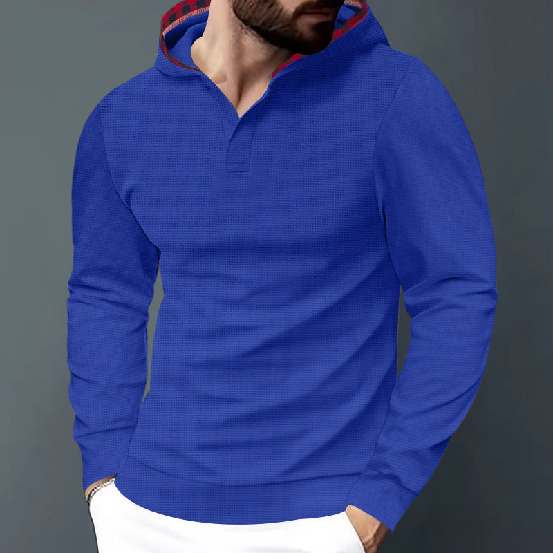 Herren Kapuzensweater mit strukturiertem Design und komfortablem Schnitt Aliams