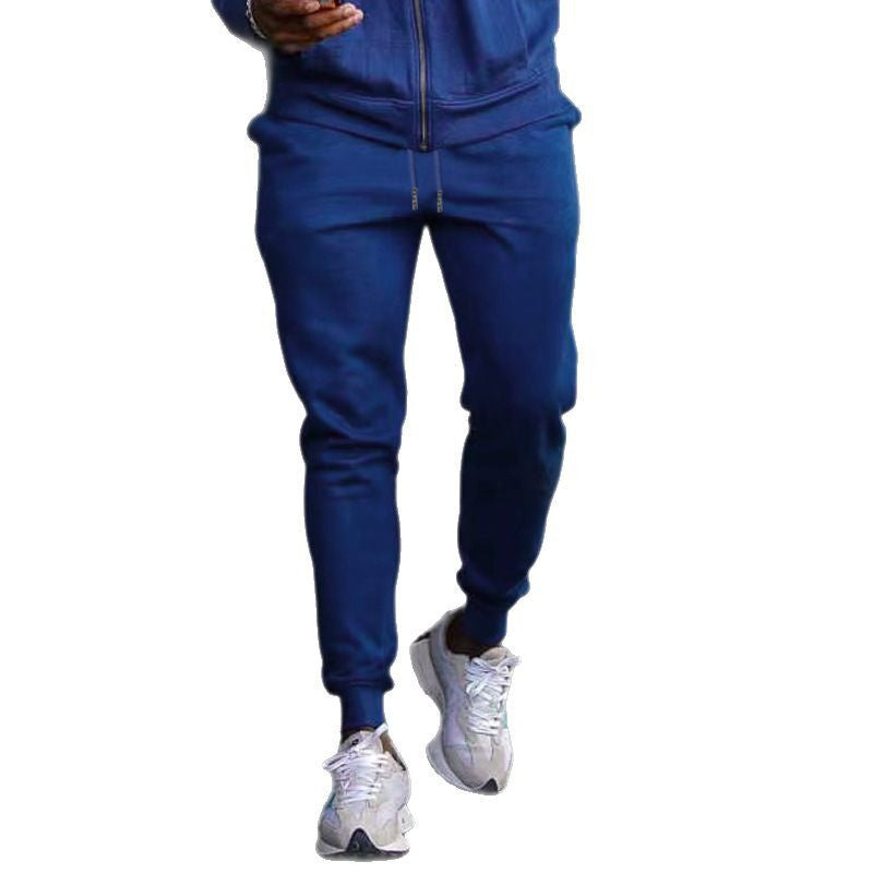 Herren bequeme Jogginghose mit elastischem Bund und praktischen Taschen Aliams