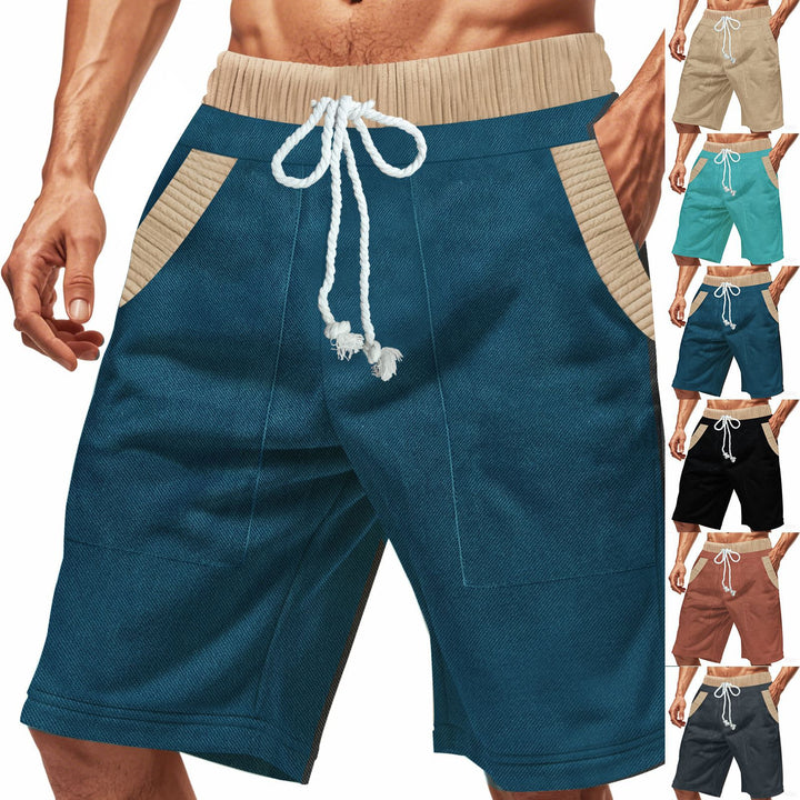Herren Freizeit-Shorts mit elastischem Bund und praktischen Seitentaschen Aliams