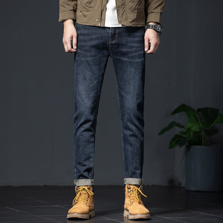 Herren Slim Fit Jeanshose mit hohem Tragekomfort und modischem Look Aliams