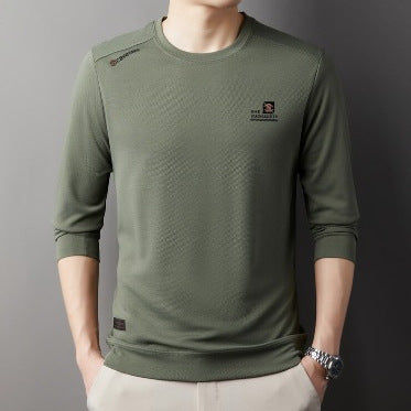 Herren funktionales Langarmshirt mit atmungsaktiver Struktur und innovativen Eigenschaften Aliams