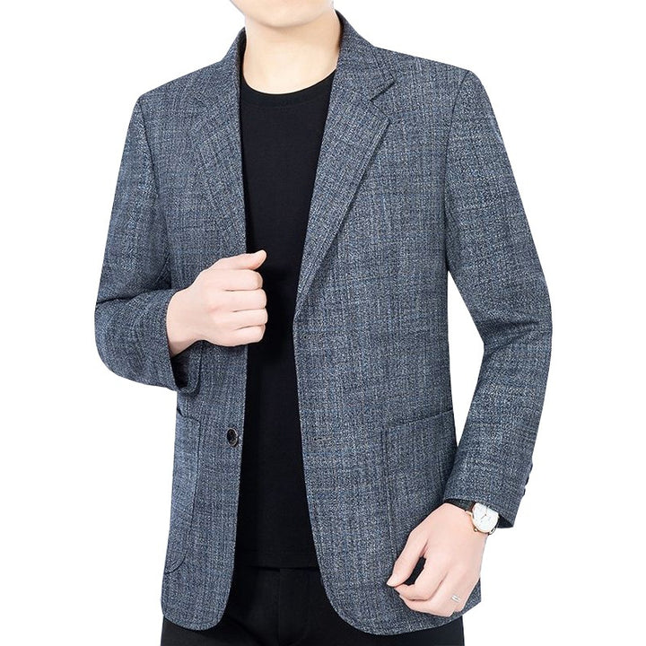 Herren Slim Fit Jacke mit Elegantem Muster Aliams
