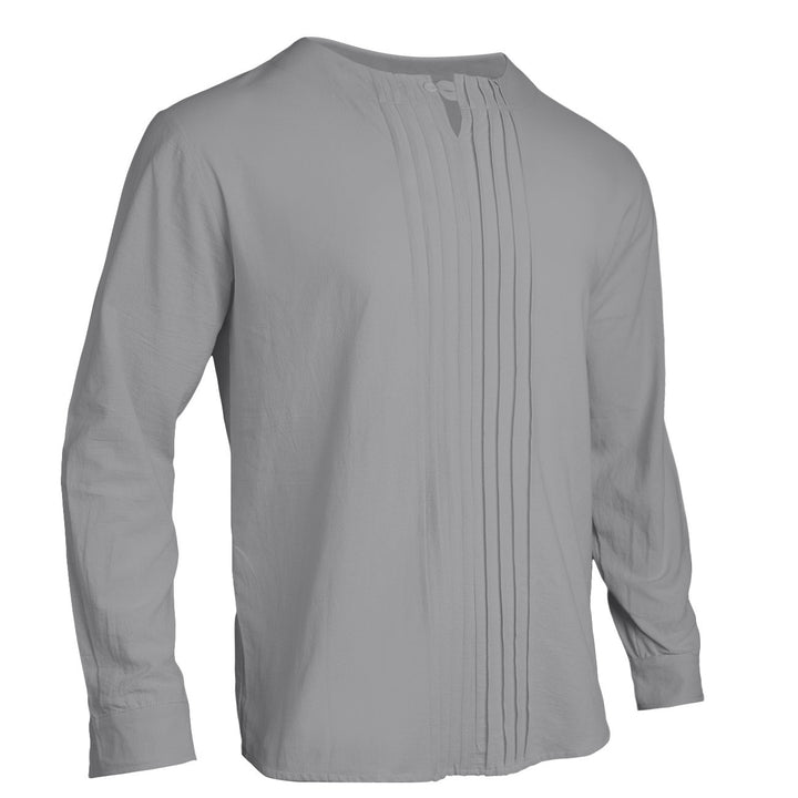 Herren Elegantes Langarmhemd mit strukturiertem Design Aliams