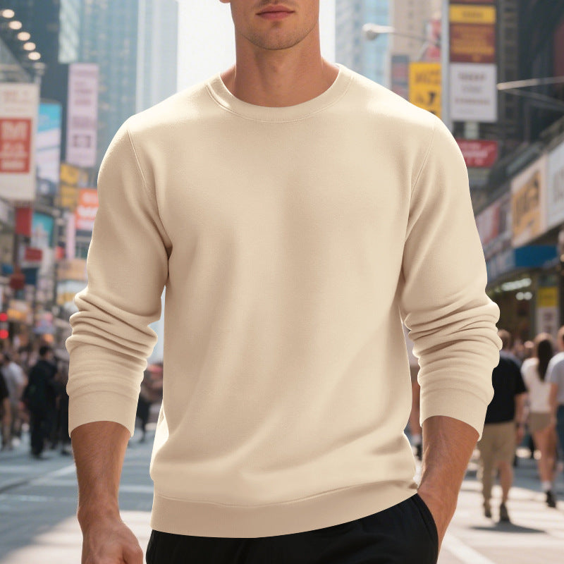 Herren Sweatshirt mit Rundhalsausschnitt Aliams