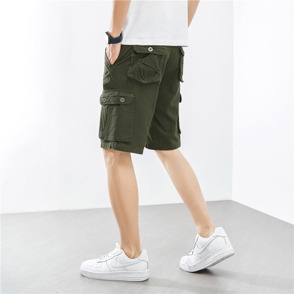 Herren Cargo-Shorts mit funktionalen Seitentaschen Aliams