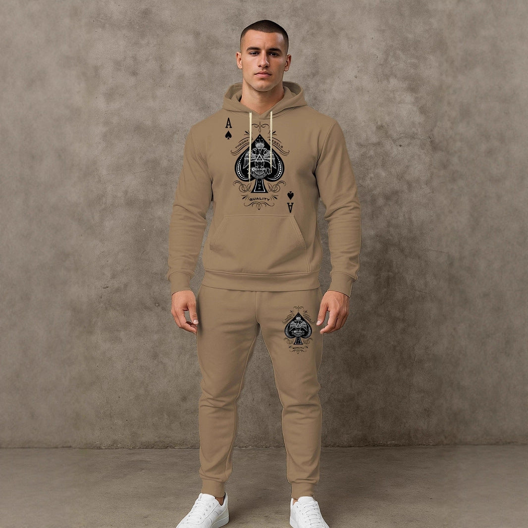 Herren Sportlicher Hoodie mit grafischem Design Aliams