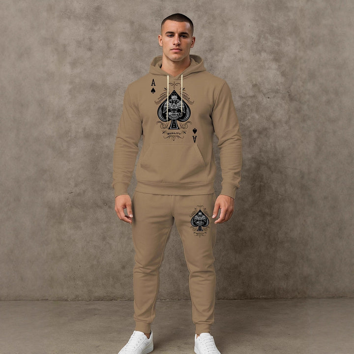 Herren Sportlicher Hoodie mit grafischem Design Aliams