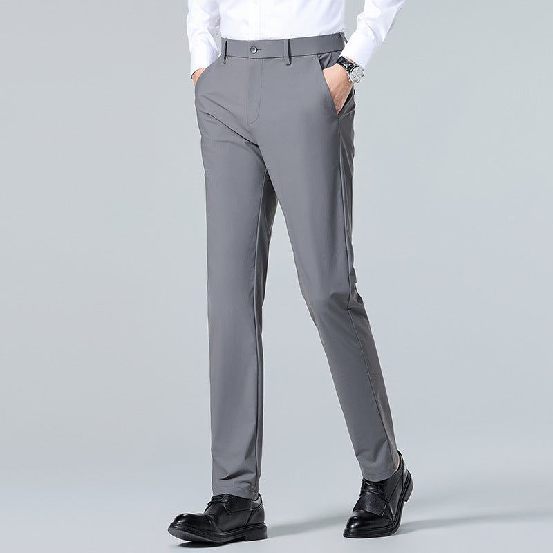 Herren elegante Slim-Fit Anzughose Aliams
