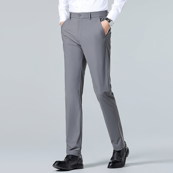 Herren elegante Slim-Fit Anzughose Aliams
