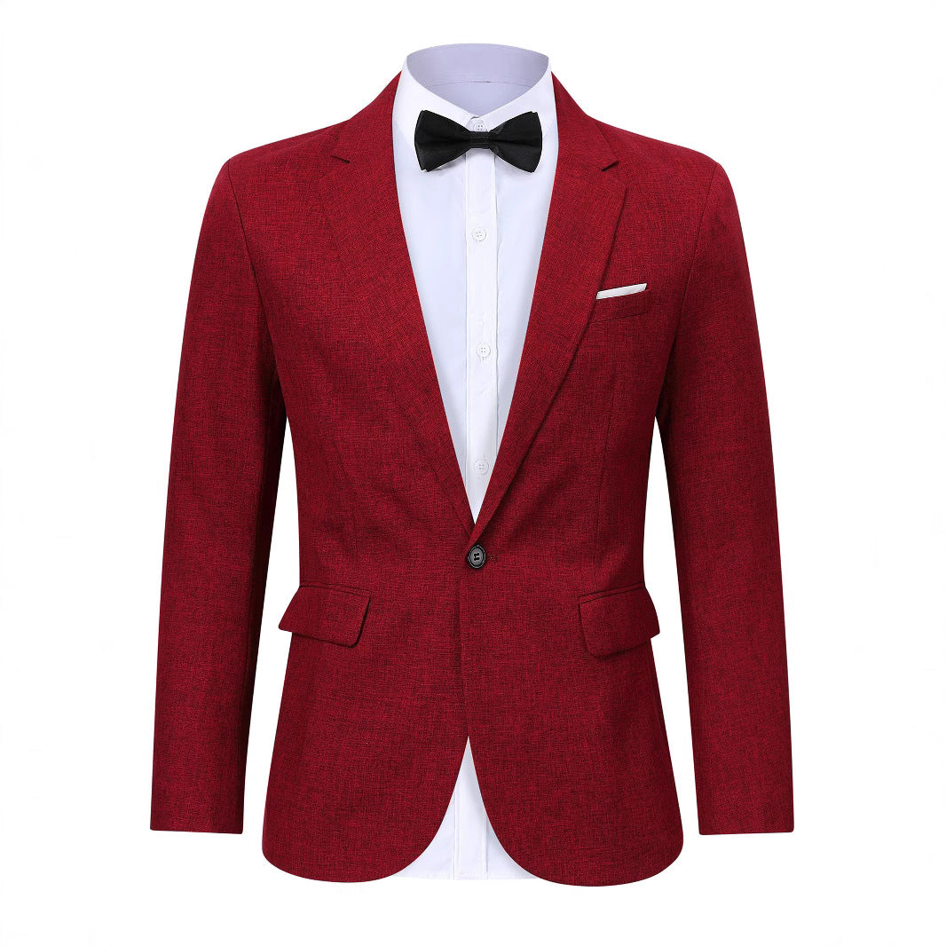Herren Blazer aus strukturiertem Gewebe Aliams
