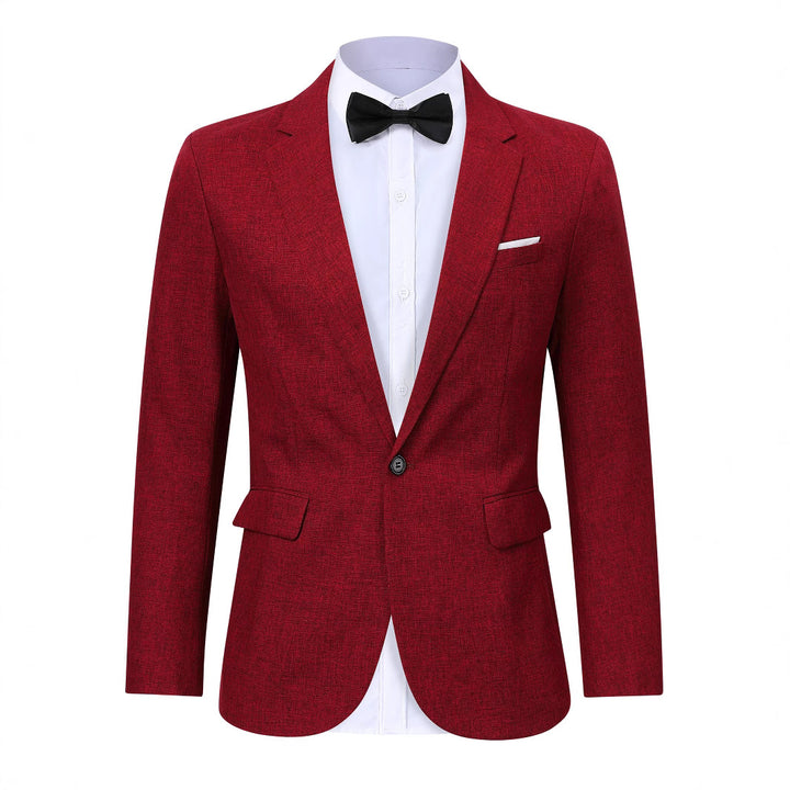 Herren Blazer aus strukturiertem Gewebe Aliams