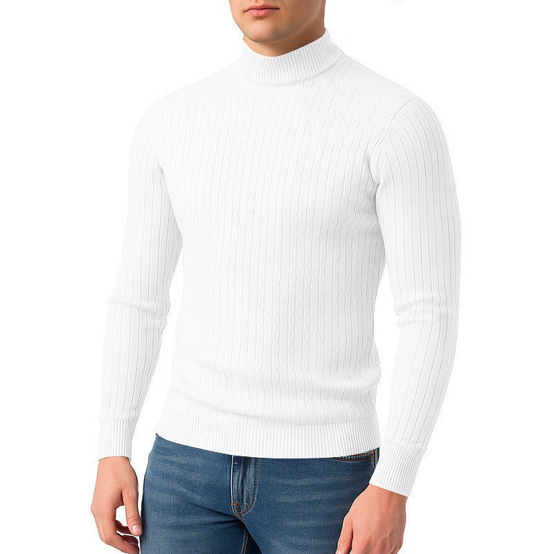 Herren Rollkragenpullover aus hochwertigem Strick Aliams