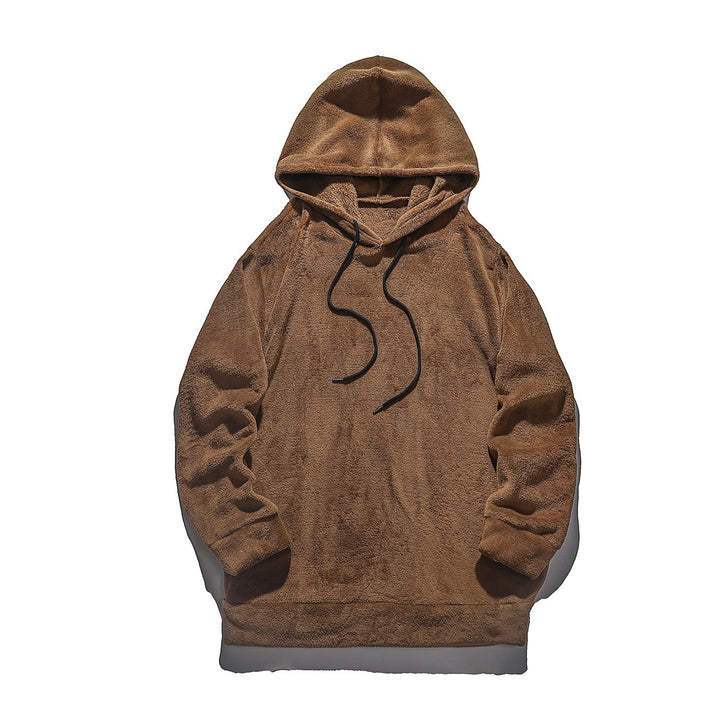 Herren kuschelweicher Kapuzenpullover Fudus