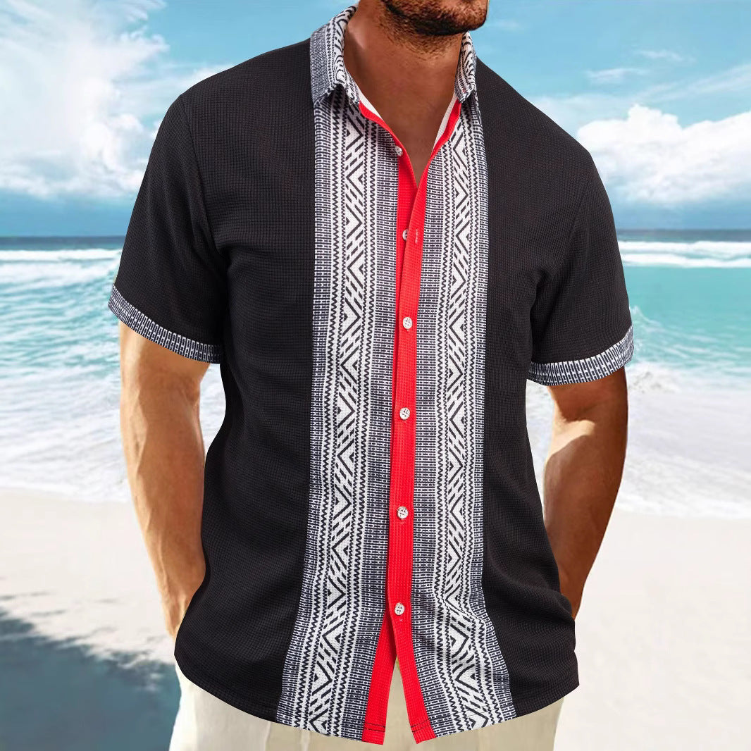 Herren Kurzarmhemd Aliams