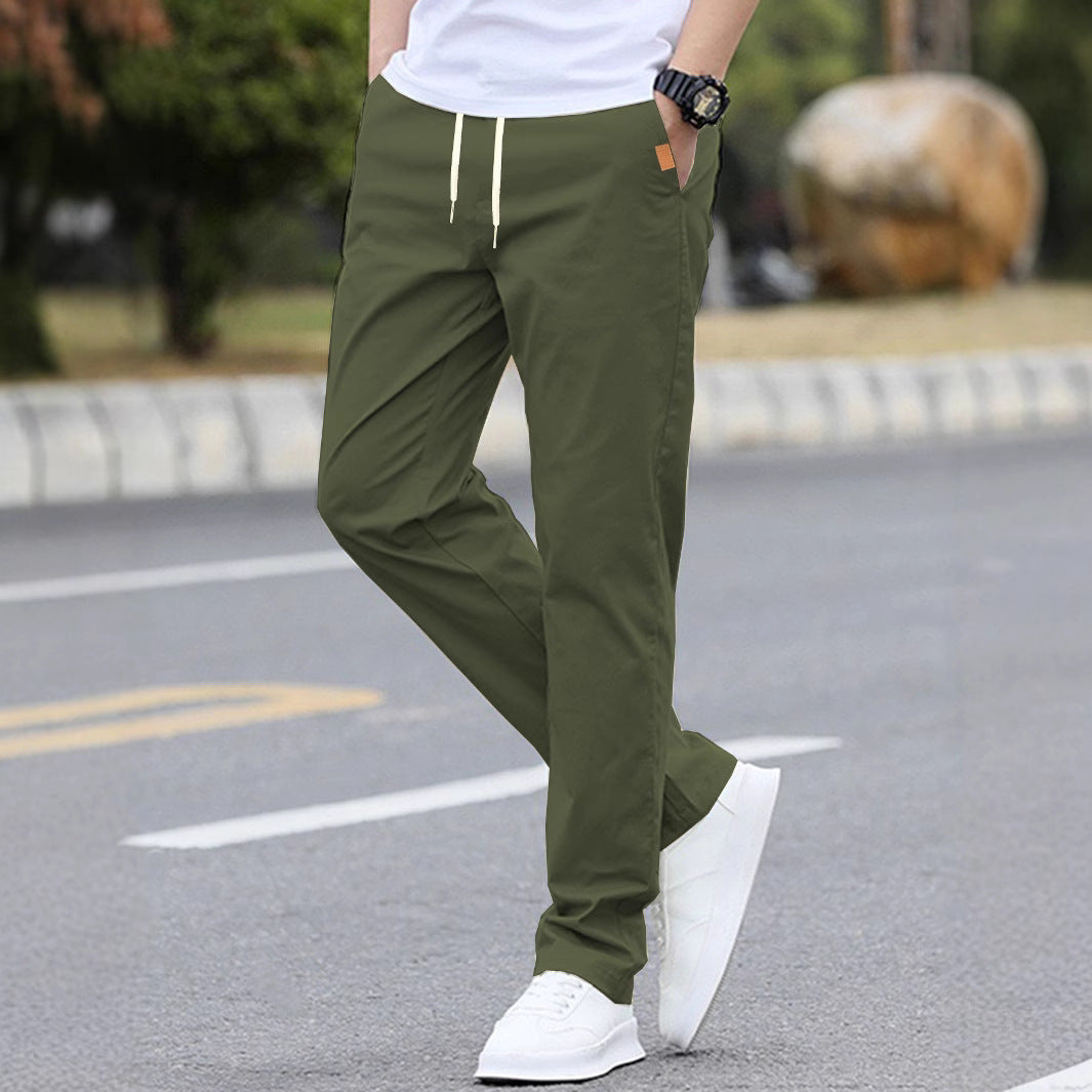 Herren Freizeit-Hose mit atmungsaktivem Material und elastischem Bund Aliams