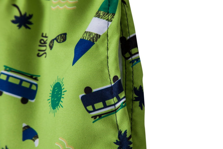 Herren Badeshorts mit modernem Surf-Motiv Aliams