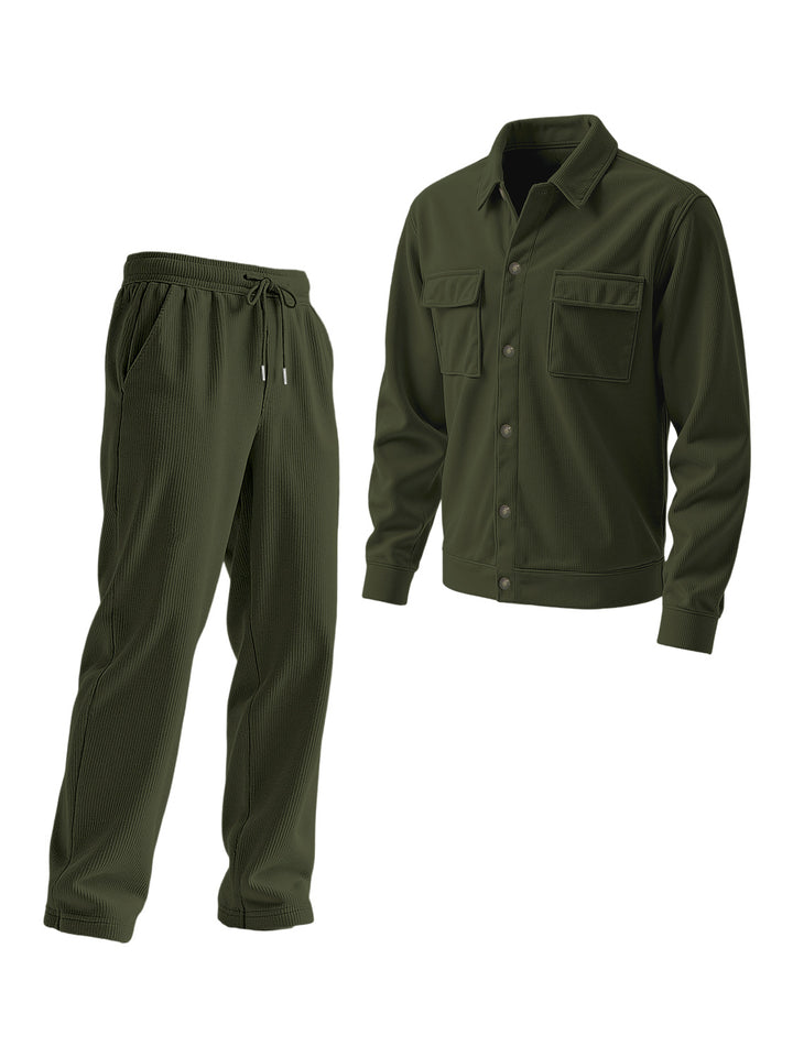 Herren Freizeitjacke und Jogginghose Set Aliams