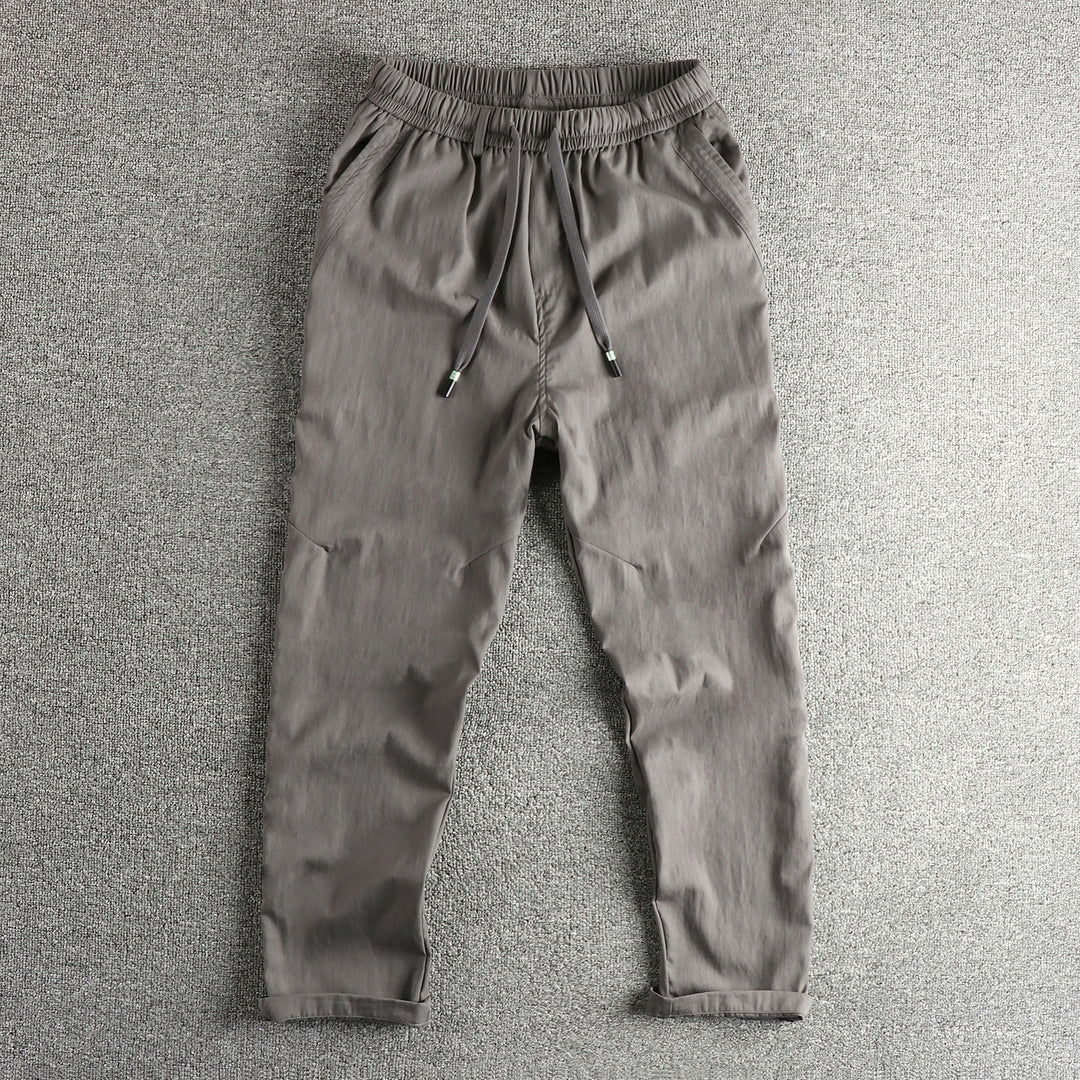 Herren Sportliche Freizeitpants mit elastischem Bund und praktischem Zugband Aliams