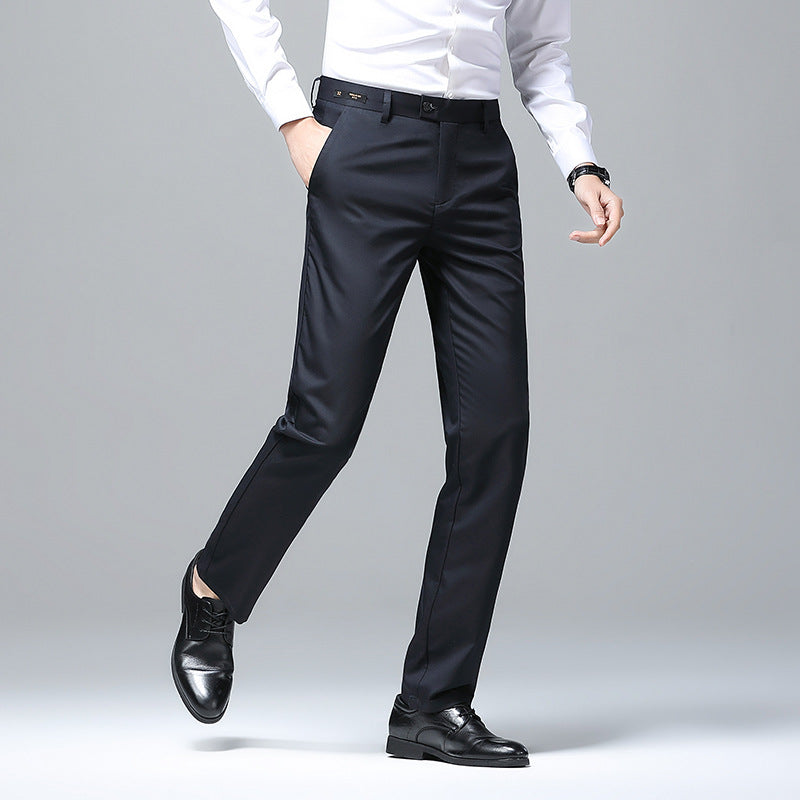 Herren elegante Slim-Fit Anzughose Aliams