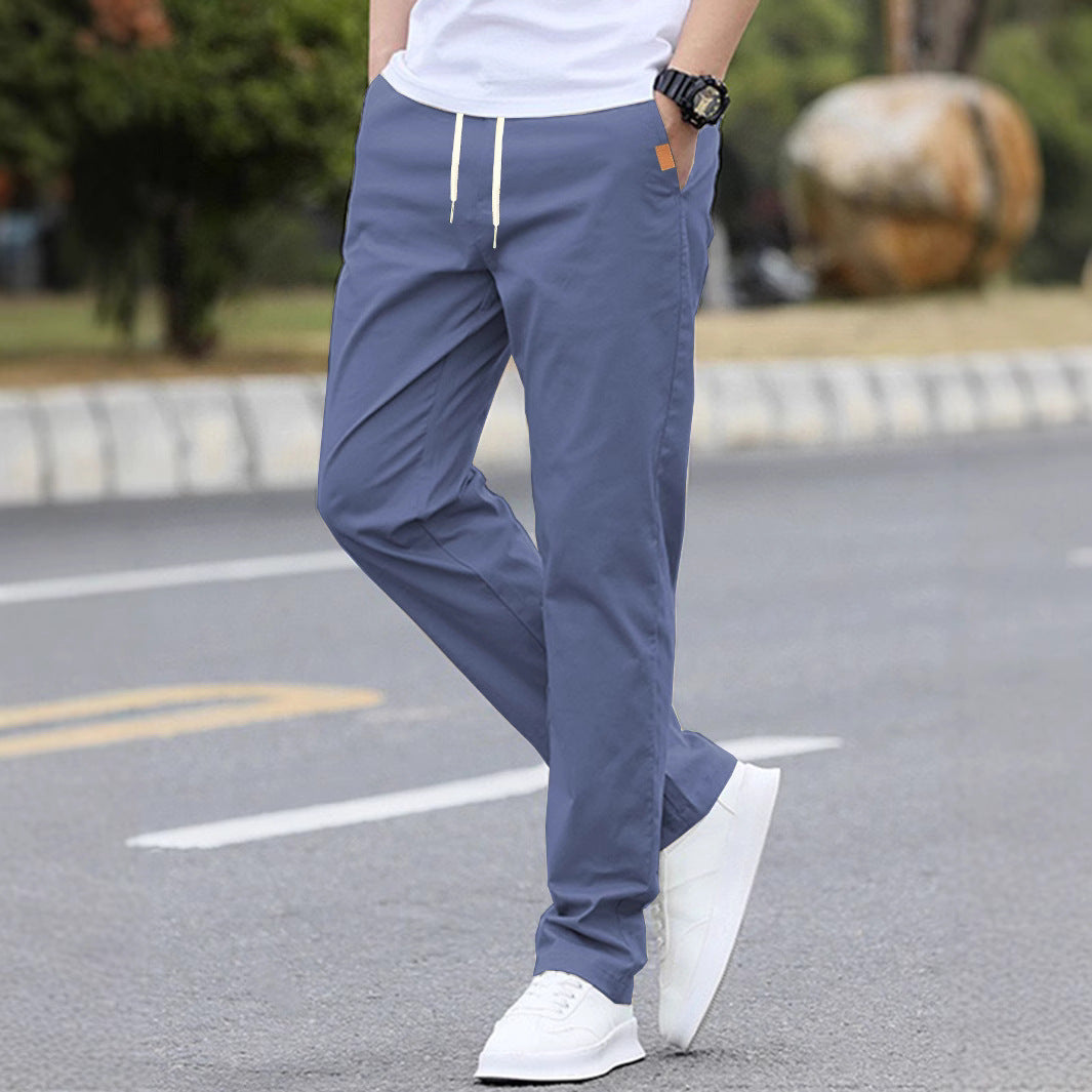 Herren Freizeit-Hose mit atmungsaktivem Material und elastischem Bund Aliams