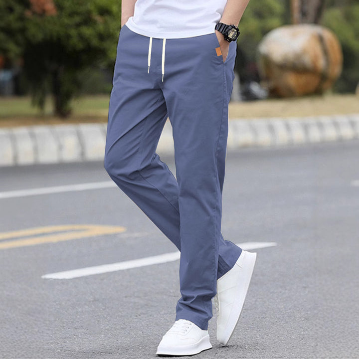 Herren Freizeit-Hose mit atmungsaktivem Material und elastischem Bund Aliams