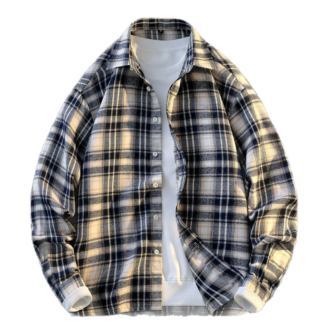 Herren Flanellhemd im karomuster Aliams