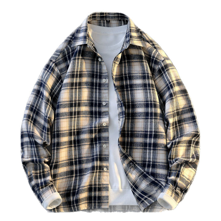 Herren Flanellhemd im karomuster Aliams