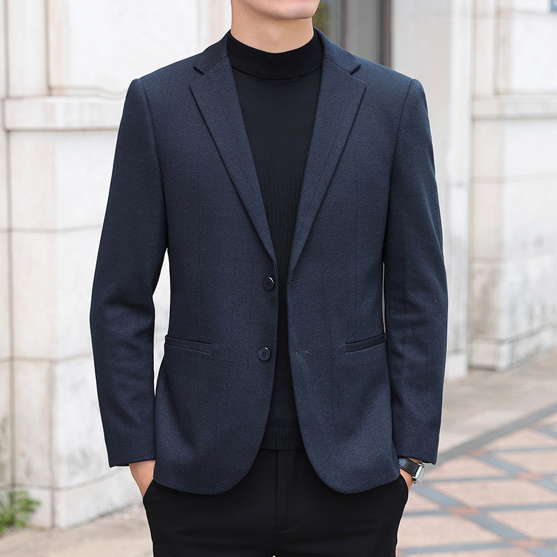 Herren schicke Blazerjacke Aliams
