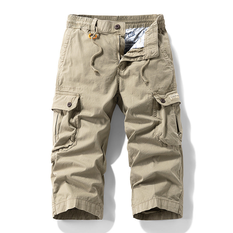 Herren Cargo-Shorts mit flexibler Passform und multifunktionalen Taschen Aliams
