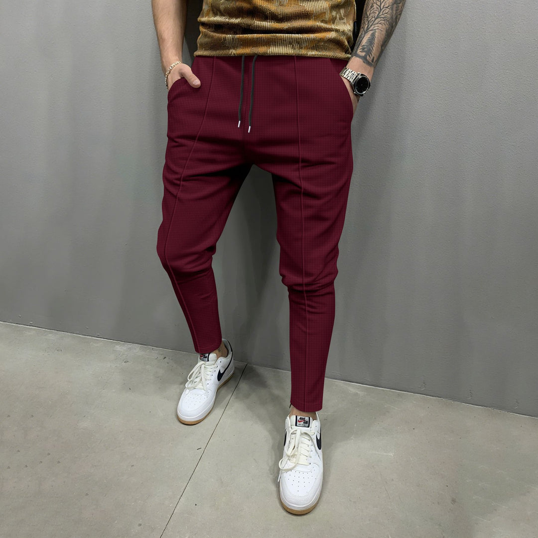 Herren elegante Jogginghose mit stylishen Details Aliams