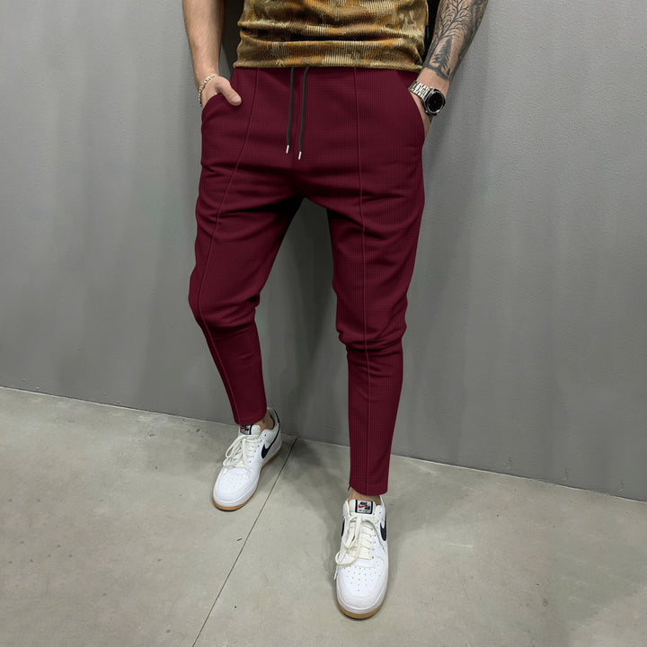 Herren elegante Jogginghose mit stylishen Details Aliams