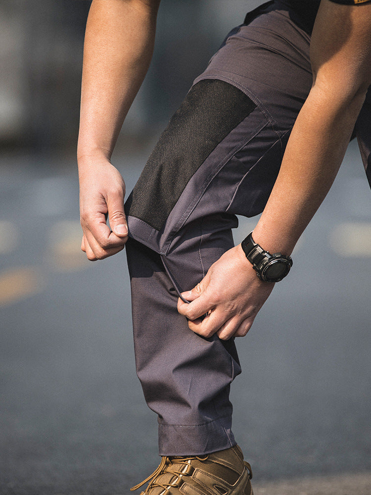 Herren taktische Cargo-Hose mit vielseitigen Taschen und strapazierfähigem Material Aliams