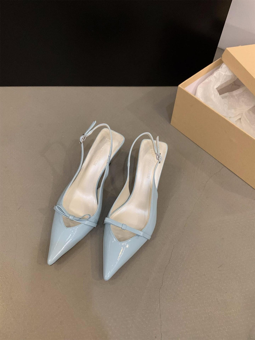 Damen Slingback Pumps mit Elegantem Schnitt und Feinem Riemchen Aliams