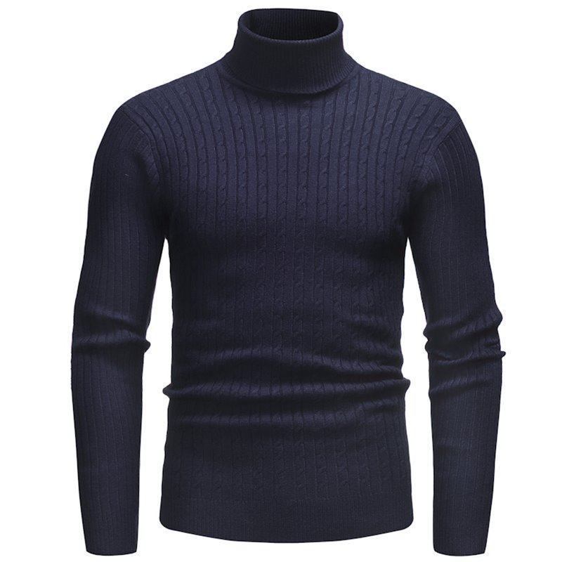 Herren feinstrick Rollkragenpullover Aliams