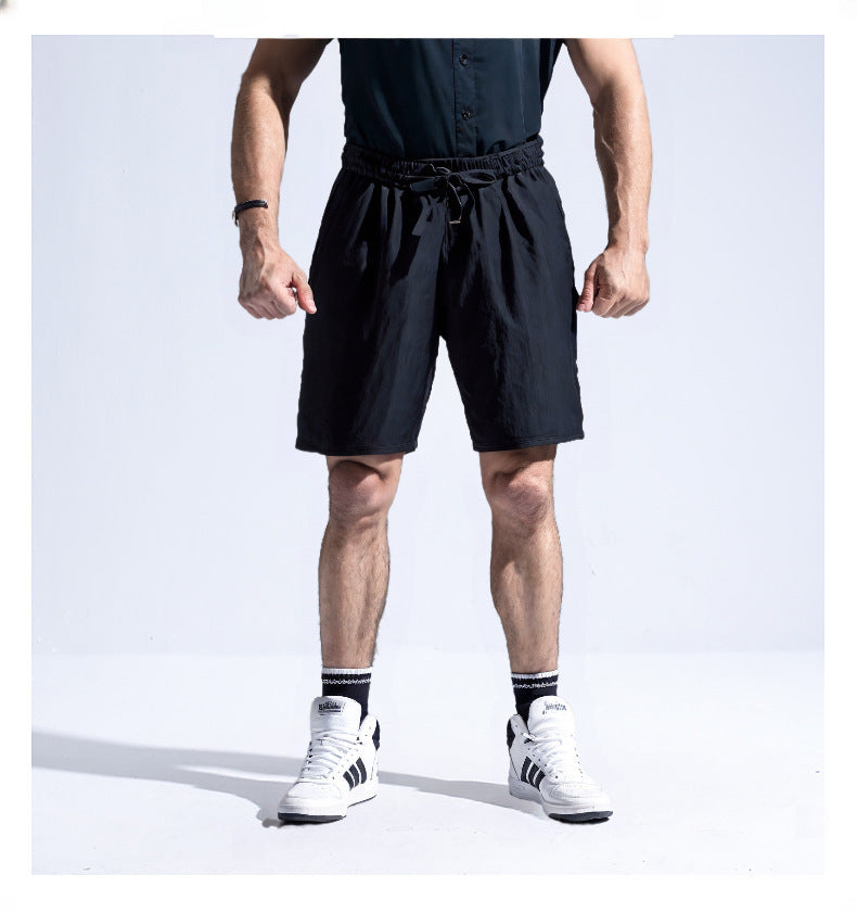Herren Hochwertige Sport-Shorts mit elastischem Bund und praktischen Taschen Aliams