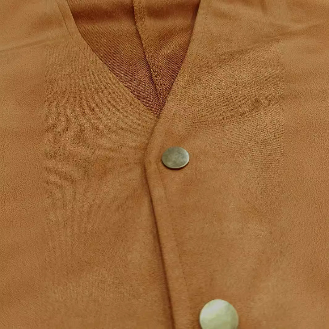 Herren Weste im eleganten Schnitt mit praktischen Taschen Aliams