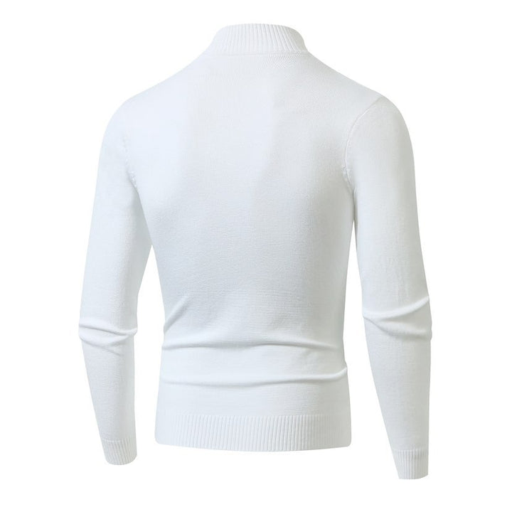 Herren Strickpullover mit modernem Strukturmuster Aliams