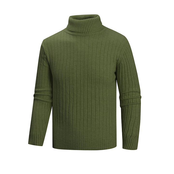 Herren Strickpullover mit Stehkragen Aliams