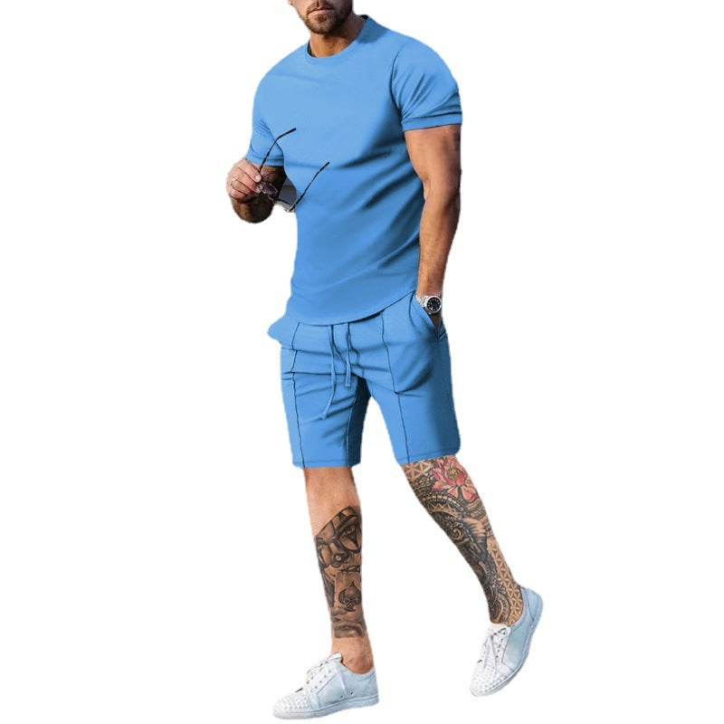 Herren Freizeit Set aus atmungsaktiver Baumwolle mit modernem Design Aliams