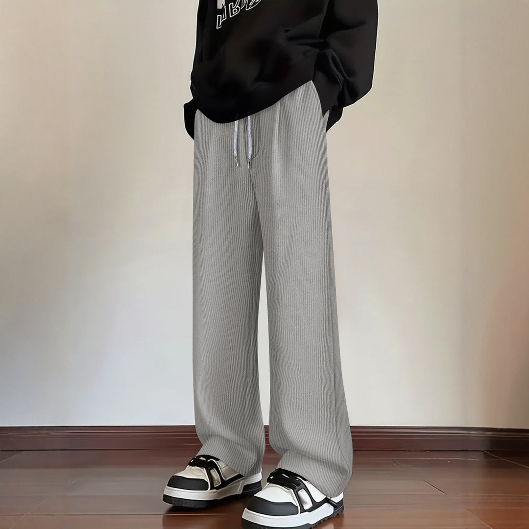 Herren elegante weiche Ripp-Hose Aliams