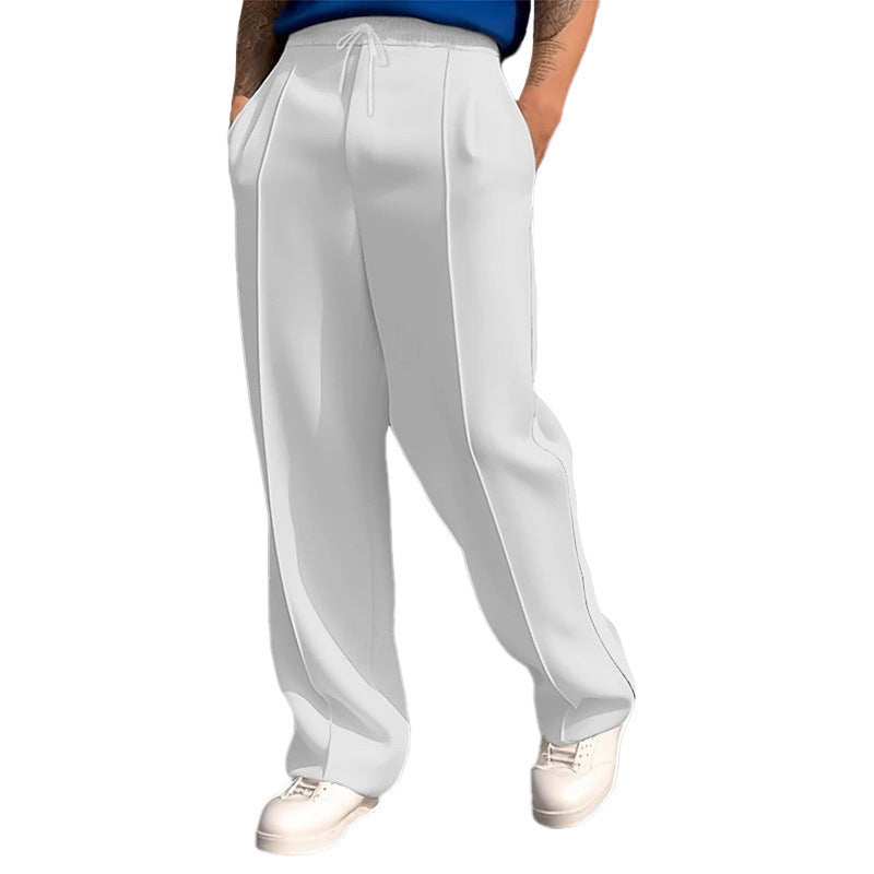 Herren stylische Sweatpants mit elastischem Bund und funktionalen Taschen Aliams