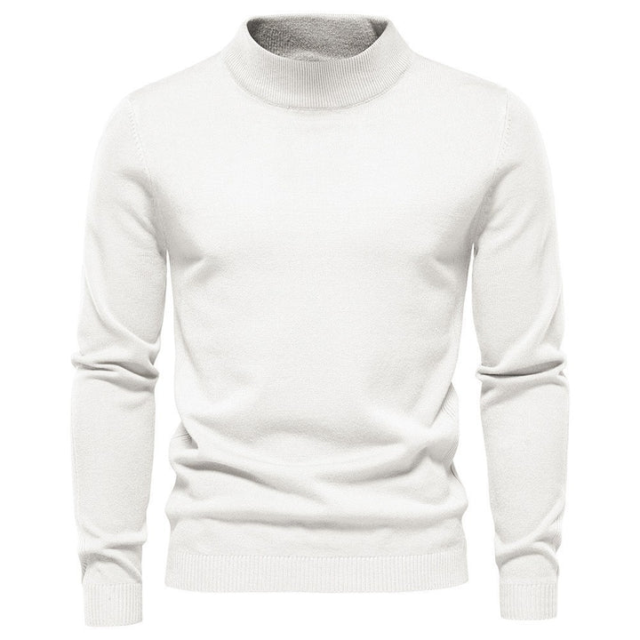 Herren stilvoller Rollkragenpullover aus weicher Merinowolle Aliams
