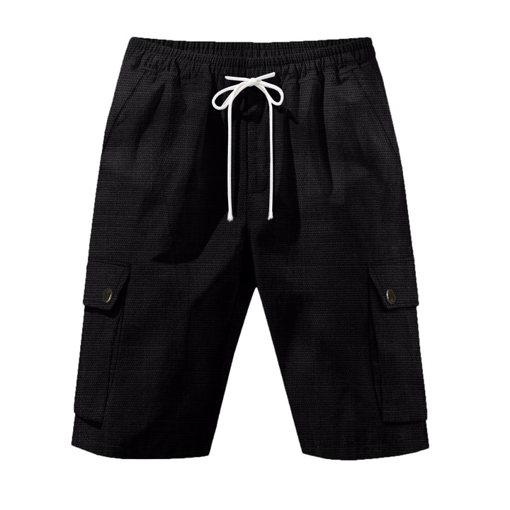 Herren Cargo-Shorts mit verstellbarem Kordelzug und praktischen Seitentaschen Aliams 1757709357