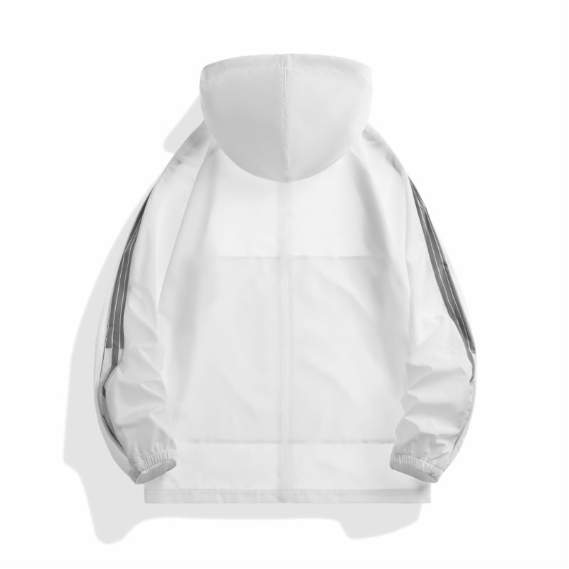 Herren Sportliche Übergangsjacke mit funktionalen Reißverschlusstaschen Aliams