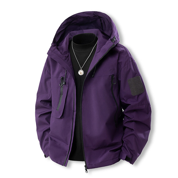 Herren wasserdichte Outdoorjacke Aliams